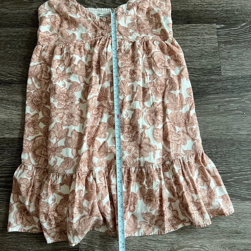 Abercrombie & Fitch pink floral bbdoll dress - Picture 7 of 8
